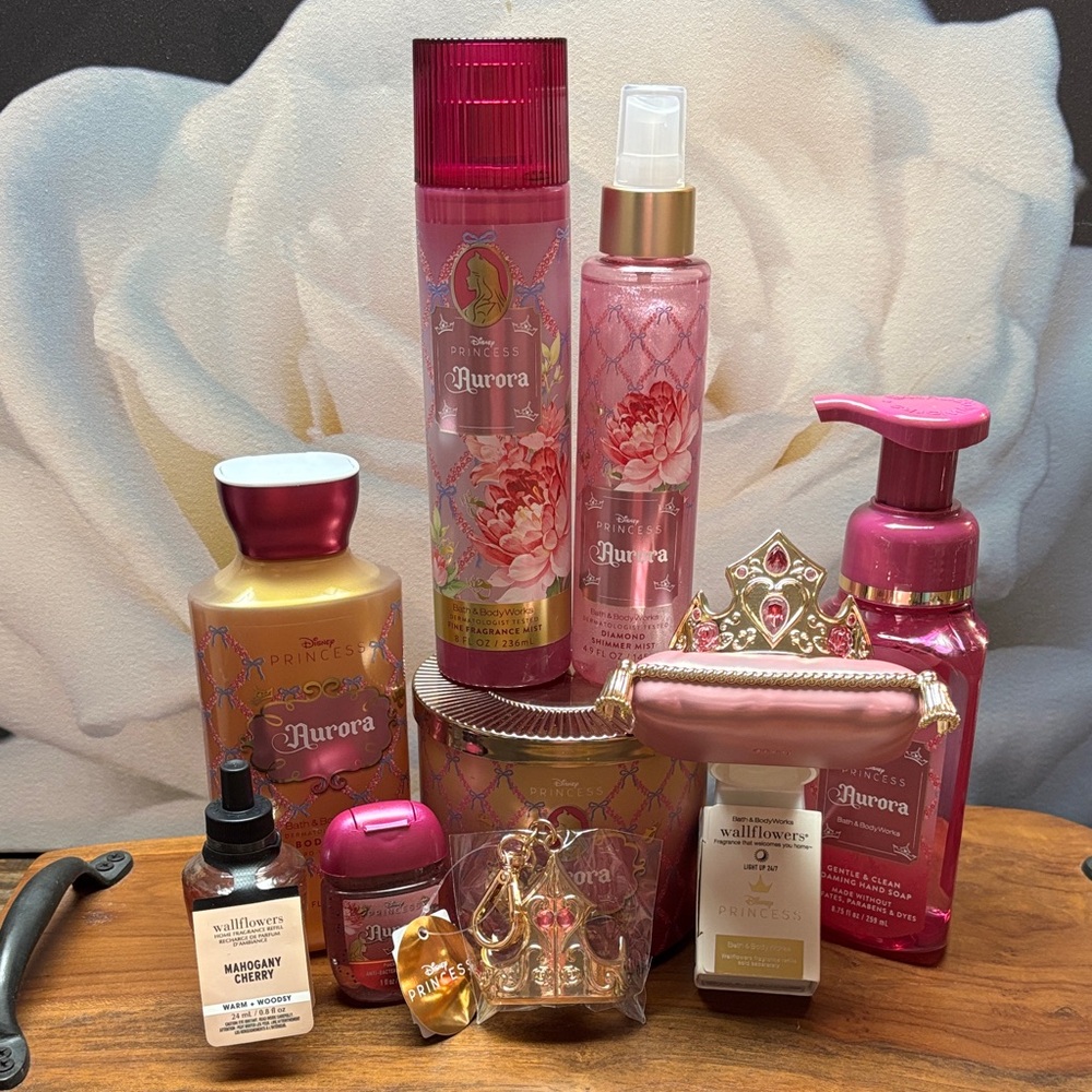 Bath & Body Works Disney Aurora Collection Set